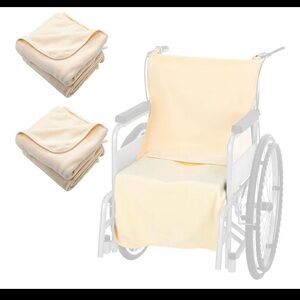 Yalikop Wheelchair Fleece Cushion & Seat Cover Set
